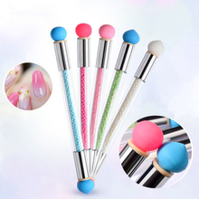 Nail Art Tools Silicon Gradient Blooming Brush Painting Pen