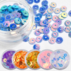 Symphony Hollow Round Sequins Nail Accessories