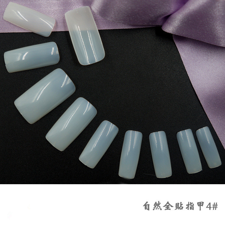 500PCS Hot Sales False Acrylic Artificial Nails Tip Fake Full Cover Nail Tips