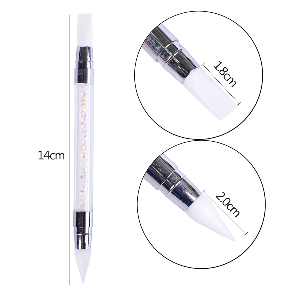 Nail Art Brush Silicone Carving Pen