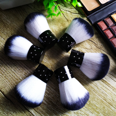 Thick Hair Black Color Nail Dust Brush