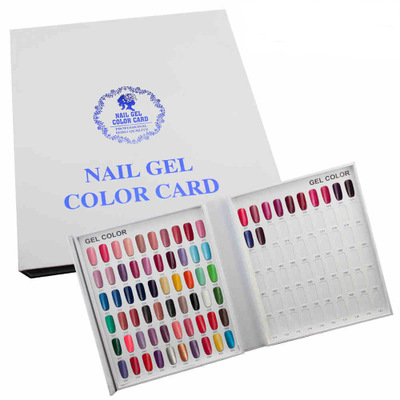 308/216/120 Colors Nail Gel Color Book 