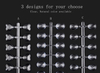 24 Tips Different Shapes Polish Display Color Chart