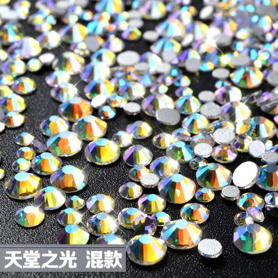 Glass AB Rhinestone for Nail Art Jewelry Decoration