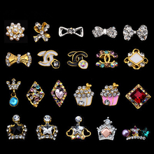 Crown bow Nail Art Decoration 