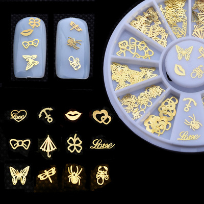 Different Shape 3D Nail Art Decoration Accessories
