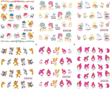 Cartoon Water Nail Sticker Nail Decal