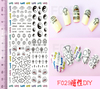 F029 DIY Design 3D Self Adhesive Nail Art Sticker