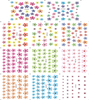 E281-291 3D Flower Simulation Nail Art Sticker