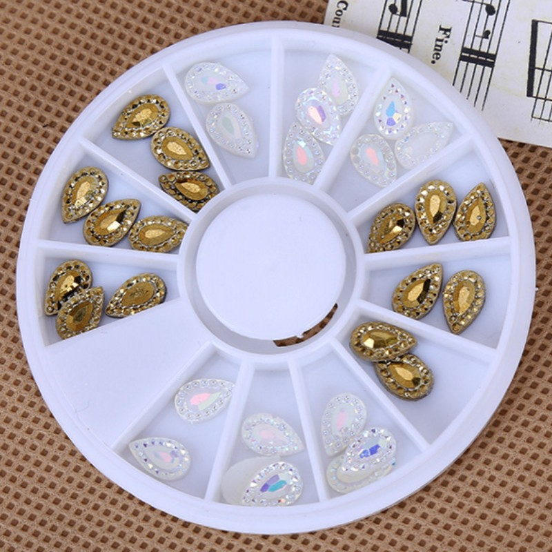 3D Nail Art DIY Nail Rhinestone