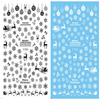 F283 DIY Design 3D Self Adhesive Christmas Nail Art Sticker