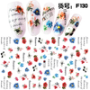 F130 DIY Design 3D Self Adhesive Flower Nail Art Sticker