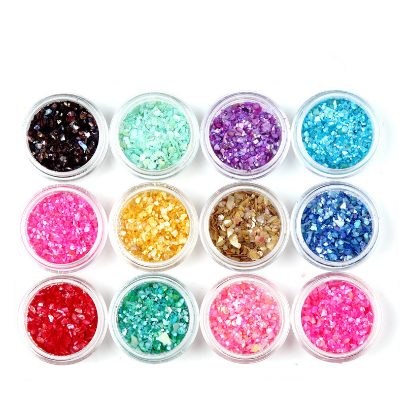 Nail Shells Decoration Set