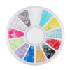 Sun Flower Acrylic Nail Art Rhinestones DIY 