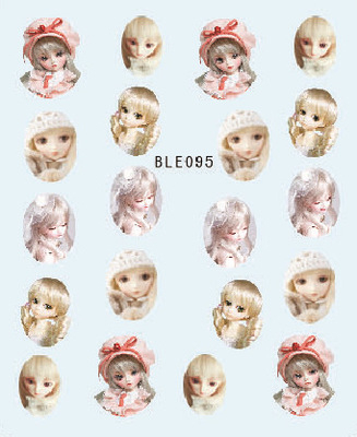 Flower Cartoon Water Nail Sticker(small)
