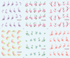 Flower Nail Water Sticker(small)