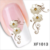 XF1013-1018 Flower Water Nail Sticker