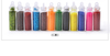 12-colors Nail Jewelry Glitter Sequins In Glass Bottle