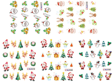 Merry Christams Water Nail Sticker