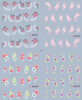 Flower Water Nail Sticker