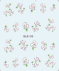 Flower Water Nail Sticker(small)