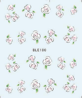 Flower Water Nail Sticker(small)