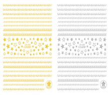 CB-030 3D Star Nail Art Sticker