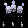 3g Mini Clear Plastic Empty Jar Pot Travel Cosmetic Sample Powder Slice Container