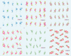 Flower Water Nail Sticker