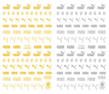 CB-085 3D Puma Brand Nail Art Sticker