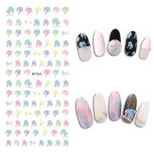 MT060 3D Coconut Tree Nail Art Sticker