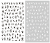 CB-079 3D Daisy Flower Nail Art Sticker