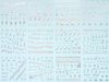 HBJY193-204 3D Silver Musical Note Nail Art Sticker 