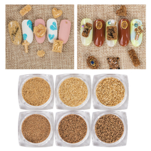Cork Powder Nail Decoration