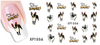 XF1552-1557 Water Nail Sticker