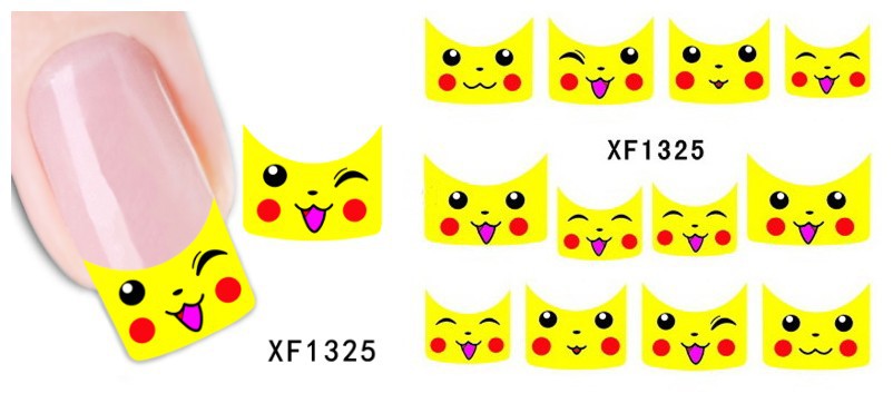 XF1325-1330 Water Nail Sticker