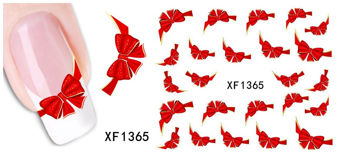 XF1361-1366 Water Nail Sticker