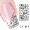 XF1343-1348 Lace Water Nail Sticker