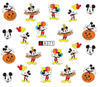 A367-372 Mickey Minnie Water Nail Sticker