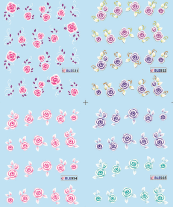 Water Nail Sticker