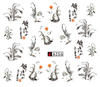 A253-258 Water Nail Sticker