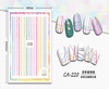 CA-220 3D Colorful Decoration Strip Nail Sticker