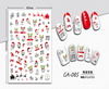CA-085 3D Spoil Christmas Nail Sticker