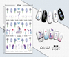 CA-322 3D Lavender Nail Sticker