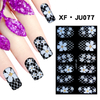 JU077 Full Cover Lace Nail Polish Sticker 