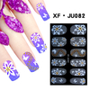 JU082 Full Cover Lace Nail Polish Sticker 