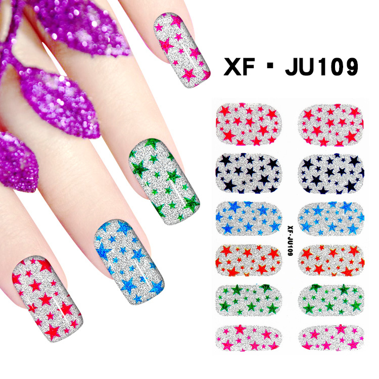 JU109 Nail Polish Sticker 