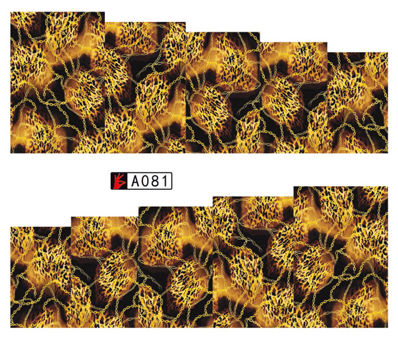 A079-084 Water Nail Sticker