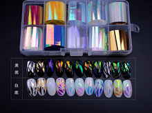 Nail Glass Foil Sticker For Manicure DIY