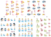 Snow White Water Nail Sticker Nail Decal